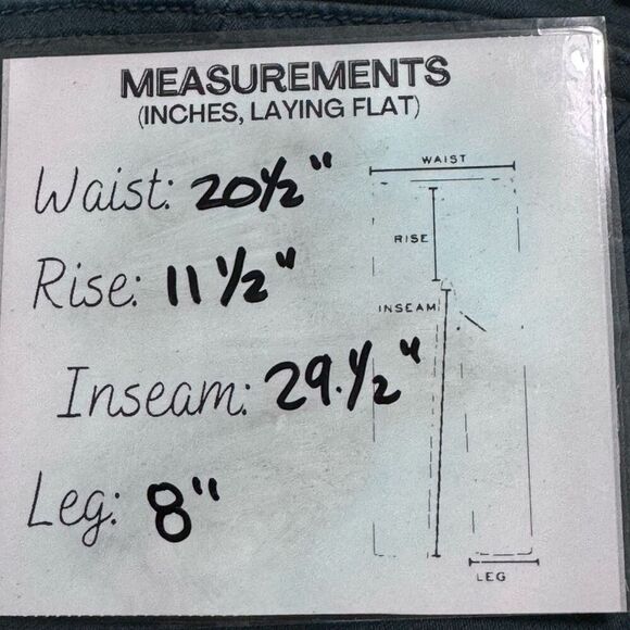 Democracy Jeans Womens 22W dusty spruce Denim Ab Solution Straight Leg Stretch - Picture 9 of 9